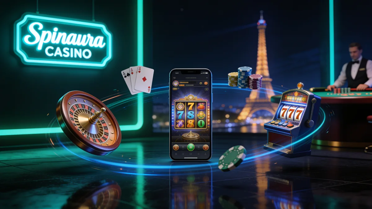 spinaura casino en France — Comment s'inscrire sur Spinaura Casino